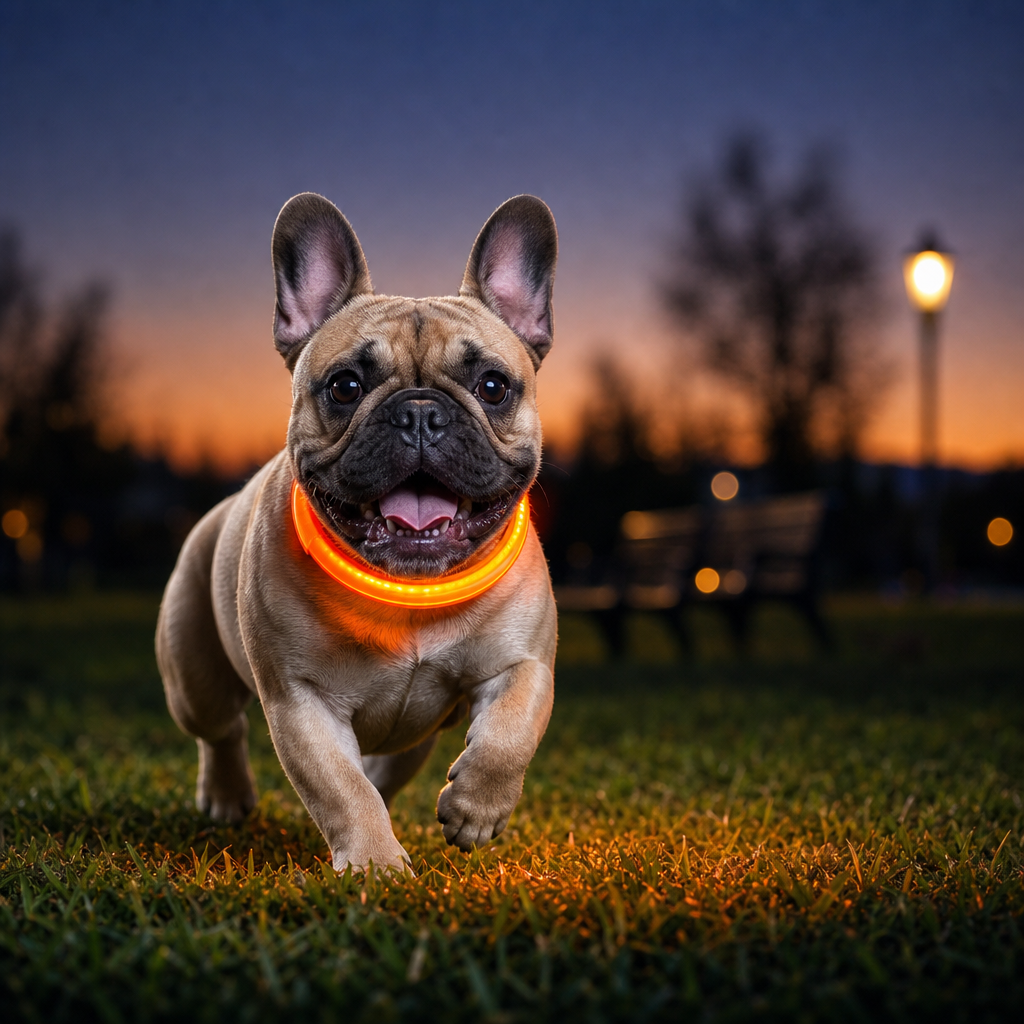 Collier LED Sécurité Animaux