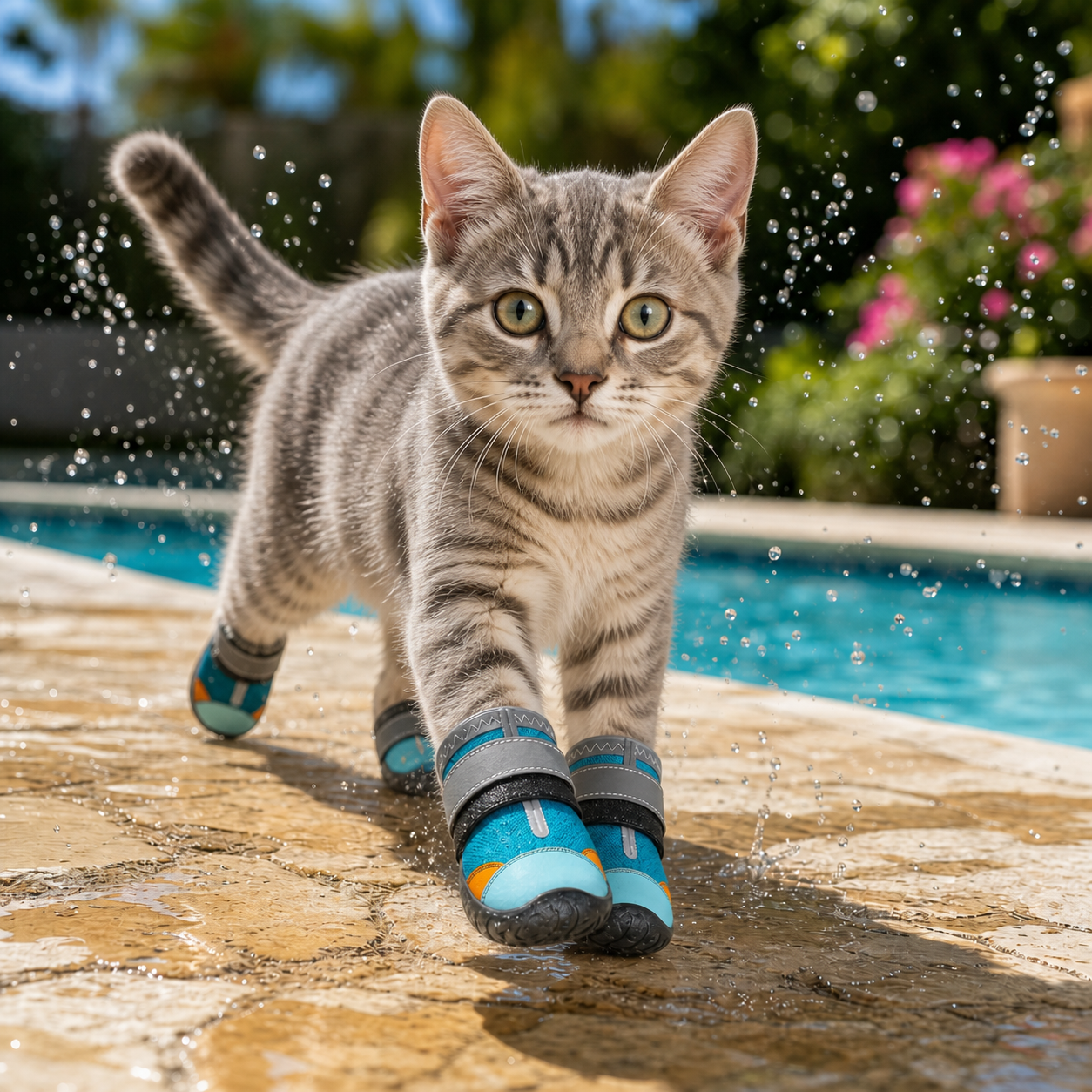Chaussures LED pour animaux