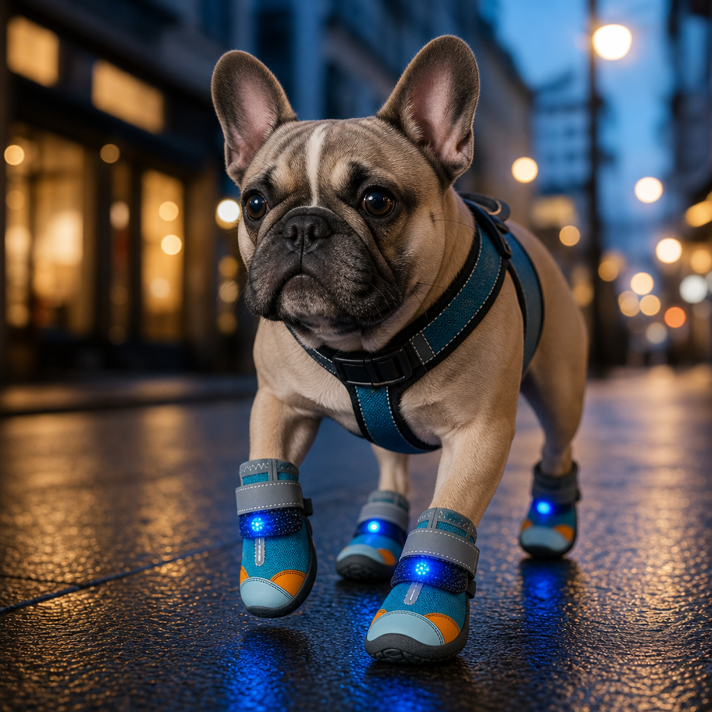 Chaussures LED pour animaux